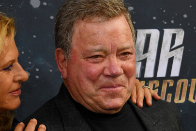 captain kirk all set for blast off aboard jeff bezos blue origin rocket ship captain kirk all set for blast off aboard jeff bezos blue origin rocket ship