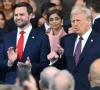 us president donald trump and vice president jd vance celebrate after taking the oath of office during the 60th us presidential inauguration at the us capitol rotunda in washington on january 20 2025 photo afp