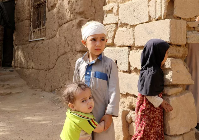 mukhtar hadi who survived survived last month 039 s saudi led air strike that killed dozens including children stands with his brother and sister in saada yemen september 4 2018 picture taken september 4 2018 photo reuters mukhtar hadi who survived survived last month 039 s saudi led air strike that killed dozens including children stands with his brother and sister in saada yemen september 4 2018 picture taken september 4 2018 photo reuters