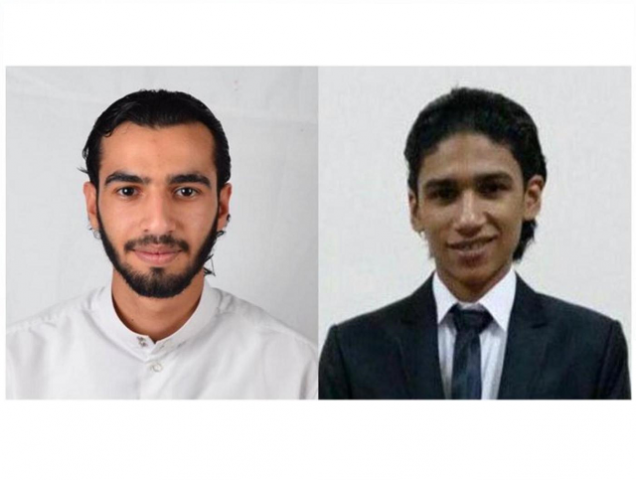 ali al arab 25 and ahmad al malali 24 were put to death by firing squad in bahrain photo twitter ali al arab 25 and ahmad al malali 24 were put to death by firing squad in bahrain photo twitter