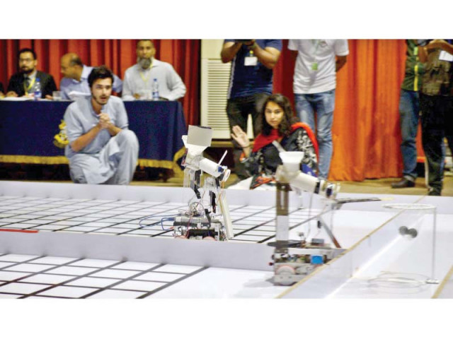 students compete in the national robotics contest at the nust college of electrical amp mechanical engineering rawalpindi photo app students compete in the national robotics contest at the nust college of electrical amp mechanical engineering rawalpindi photo app