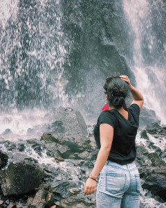 bathing banned at sajikot waterfall