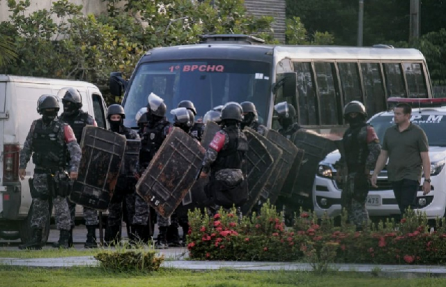 brazilian riot police photo afp brazilian riot police photo afp