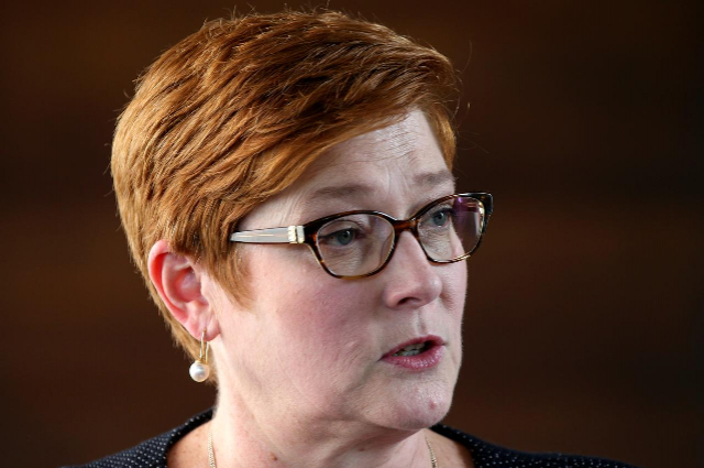 australia 039 s foreign minister marise payne photo reuters australia 039 s foreign minister marise payne photo reuters