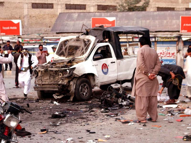 an explosive rigged motorcycle was detonated to target a police van photo inp an explosive rigged motorcycle was detonated to target a police van photo inp