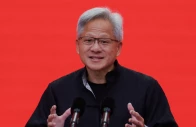 nvidia ceo jensen huang speaks at the opening ceremony of the third china international supply chain expo cisce in beijing china photo reuters
