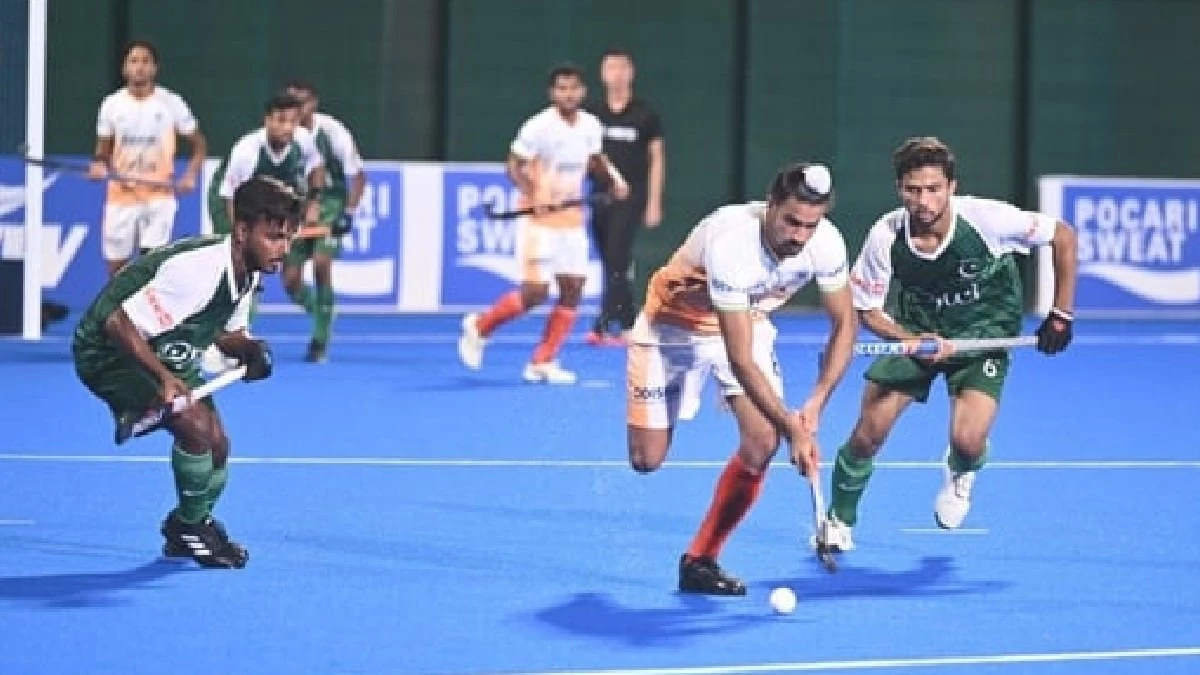 pakistan and india are set to face off on october 14 in malaysia during the sultan of johor hockey cup photo x
