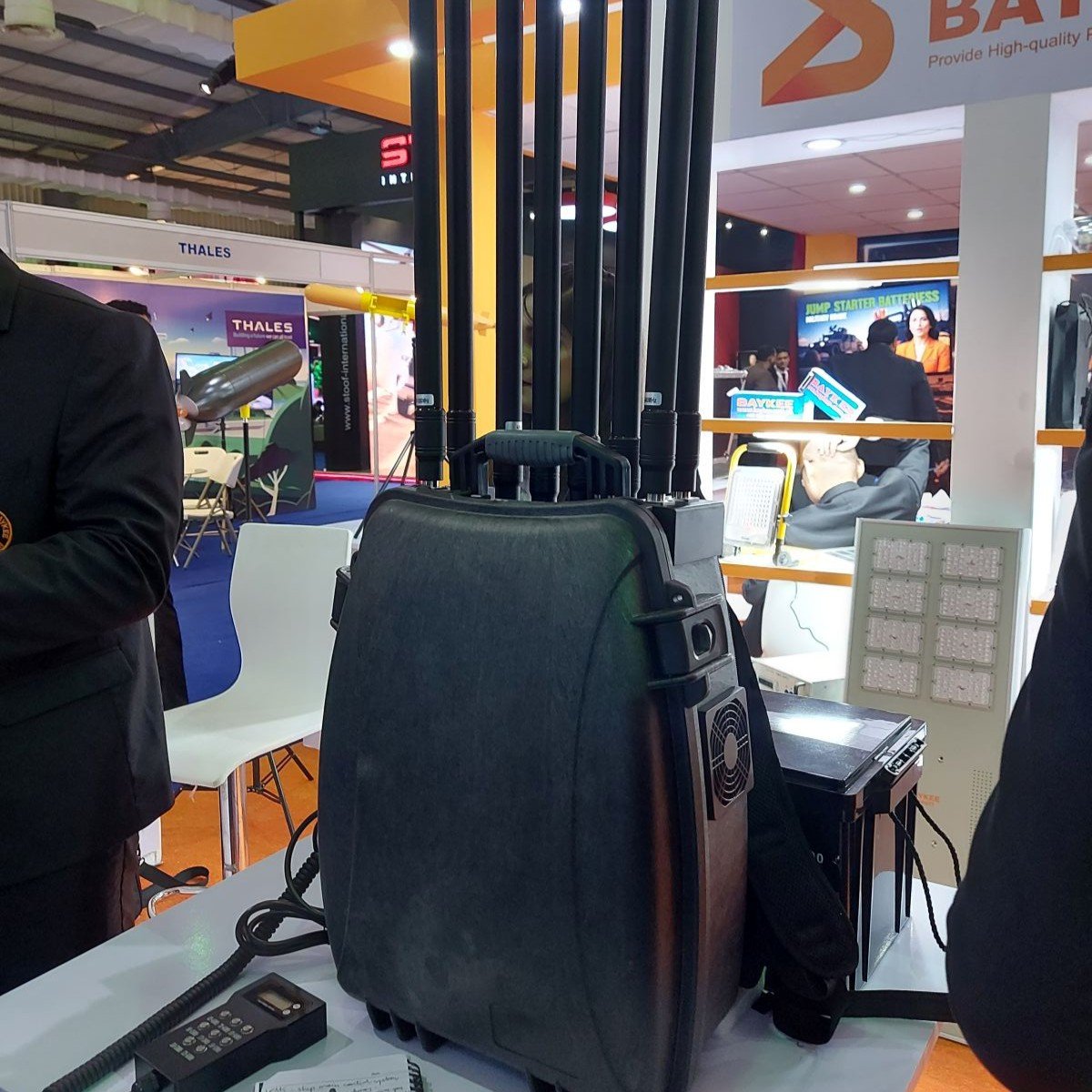 A portable radar jammer by Baykee. Source: The Express Tribune