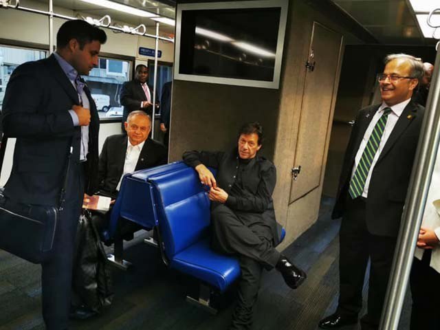 imran khan with his delegation in the us photo pid