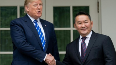 trump s son gets victory with horse from mongolia trump s son gets victory with horse from mongolia