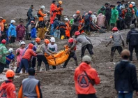 search continues for 80 missing as indonesia landslide kills 10