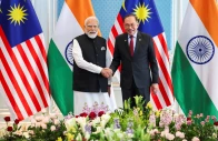malaysian prime minister anwar ibrahim shakes hands with indian prime minister narendra modi on the second day of modi s official visit in putrajaya malaysia february 8 2026 photo reuters