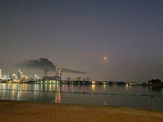 Several loud blasts heard over Dubai, Doha for second day, witnesses say Several loud blasts heard over Dubai, Doha for second day, witnesses say