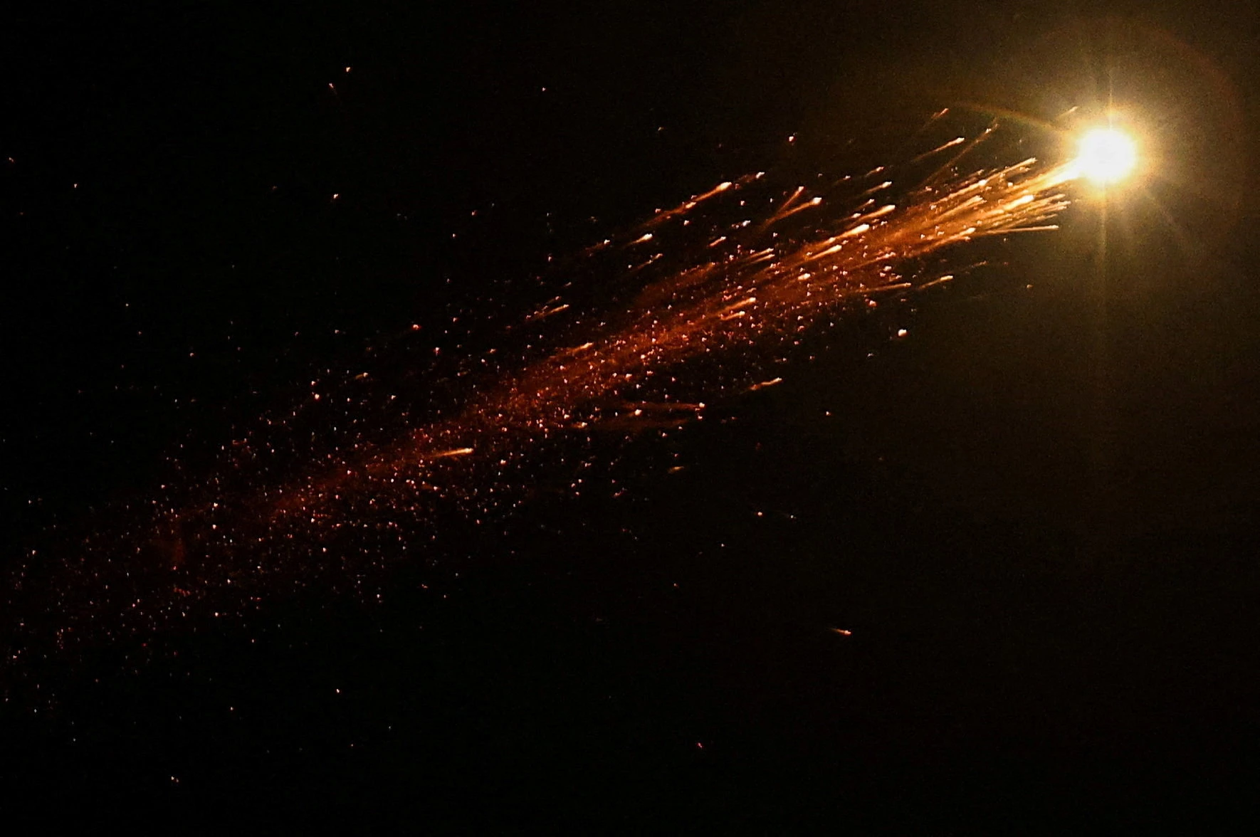 an iranian missile flies toward israel amid the u s  israel conflict with iran as seen from jerusalem march 11 2026 photo reuters