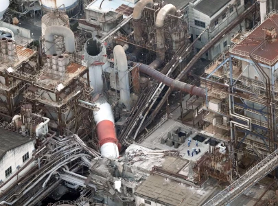 powerful quake hits southern japan deaths feared in shopping mall explosion