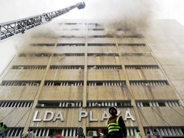 the lahore development authority plaza caught fire in 2013 and resulted in several deaths photo file the lahore development authority plaza caught fire in 2013 and resulted in several deaths photo file