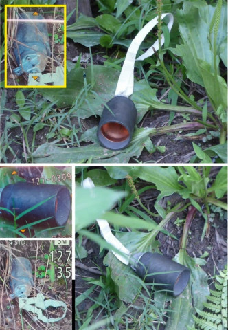 images of the cluster munitions used by indian forces on civilian population along loc photo ispr images of the cluster munitions used by indian forces on civilian population along loc photo ispr
