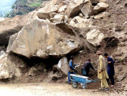 landslides damage murree houses