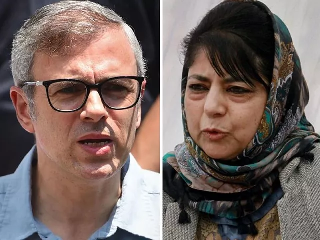 omar abdullah and mehmooba mufti photo file omar abdullah and mehmooba mufti photo file