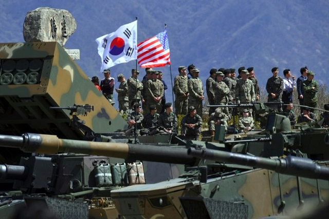 the joint exercises are set to begin on monday and last for just over two weeks photo afp the joint exercises are set to begin on monday and last for just over two weeks photo afp