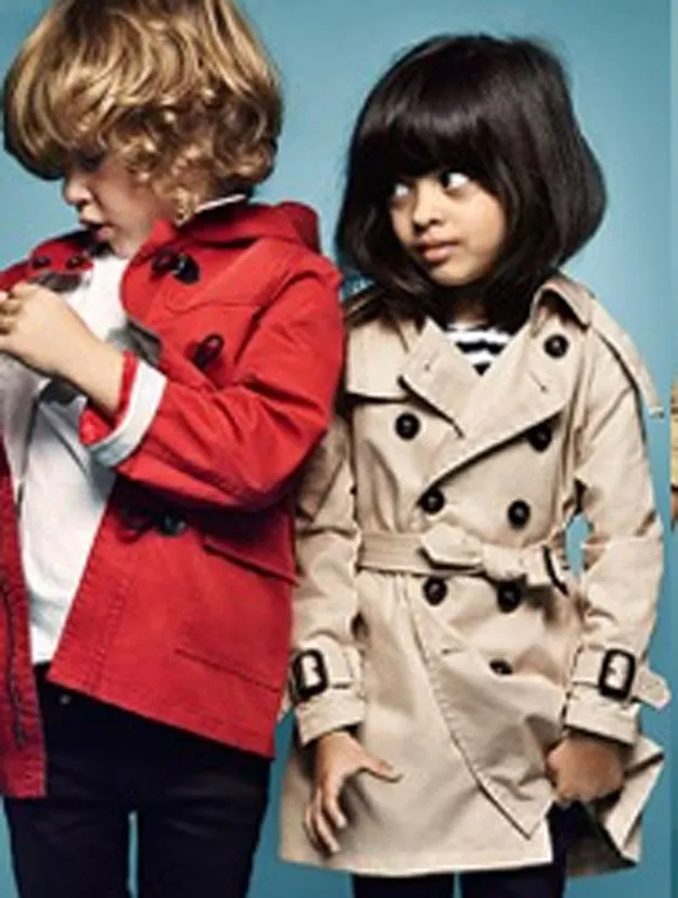 four year old girl models for british luxury fashion house burberry photo burberry four year old girl models for british luxury fashion house burberry photo burberry