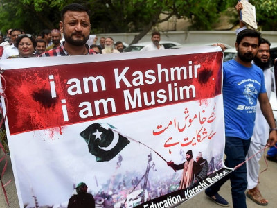 protests across pakistan over india s illegal move in occupied kashmir