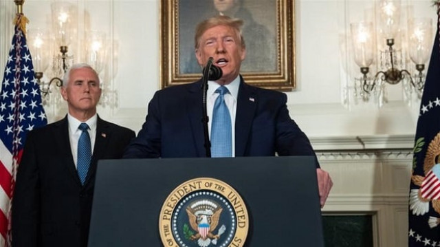 us president donald trump described mass shootings in texas and ohio as a 039 crime against all of humanity 039 photo afp