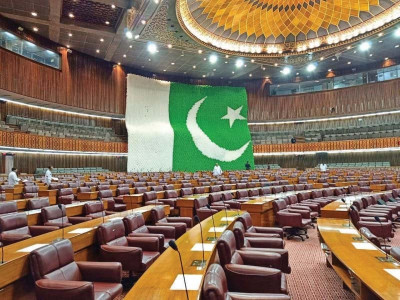 pakistan hindu council gifts world s largest flag to national assembly pakistan hindu council gifts world s largest flag to national assembly