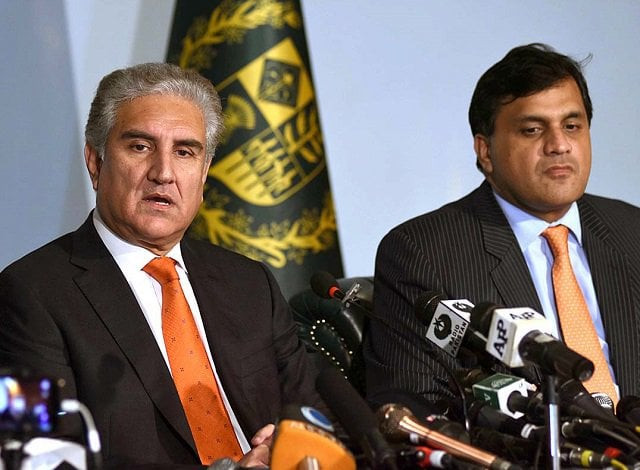foreign minister shah mehmood qureshi and fo spokesperson dr muhammad faisal photo app foreign minister shah mehmood qureshi and fo spokesperson dr muhammad faisal photo app