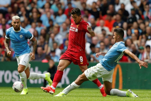 in the blue corner treble winners city are at the peak of their powers and look capable of enjoying a period of sustained dominance not seen since manchester united earned three successive premier league titles from 2007 to 2009 photo afp in the blue corner treble winners city are at the peak of their powers and look capable of enjoying a period of sustained dominance not seen since manchester united earned three successive premier league titles from 2007 to 2009 photo afp