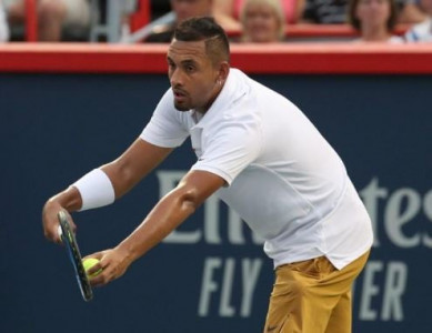 kyrgios suffers first round loss in montreal masters kyrgios suffers first round loss in montreal masters