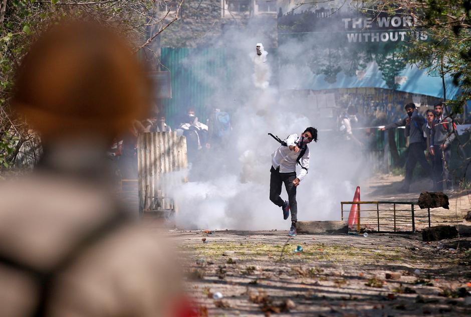 a file photo of protests in indian occupied kashmir photo reuters