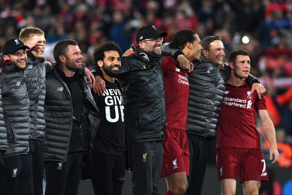 klopp believes the squad he has assembled will be bolstered by alex oxlade chamberlain adam lallana and rhian brewster 039 s return to fitness while naby keita can have a bigger impact in his second season in english football photo afp