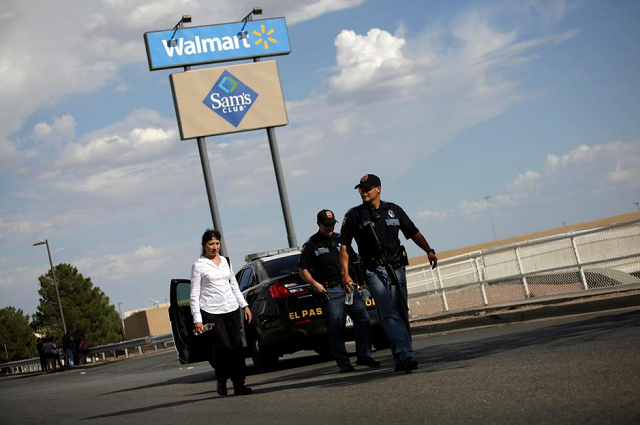 police are seen after a mass shooting at a walmart in el paso texas us august 3 2019 photo reuters