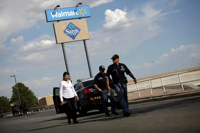 police are seen after a mass shooting at a walmart in el paso texas us august 3 2019 photo reuters police are seen after a mass shooting at a walmart in el paso texas us august 3 2019 photo reuters