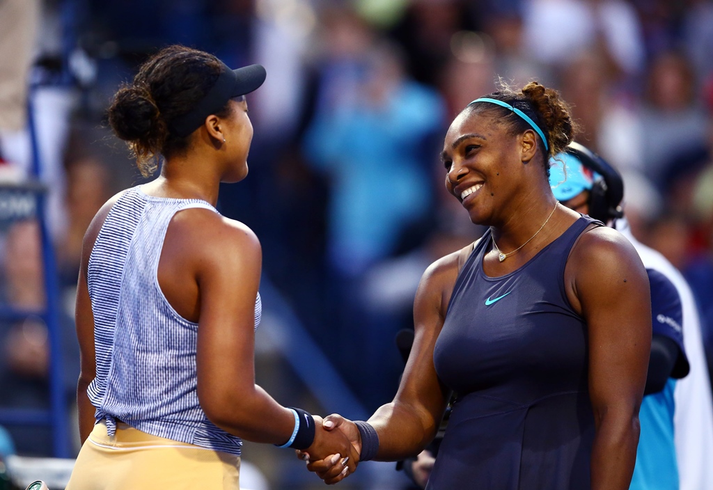 strong comeback williams fired 12 aces and didn 039 t face a break point as she beat osaka for the first time in three meetings photo afp