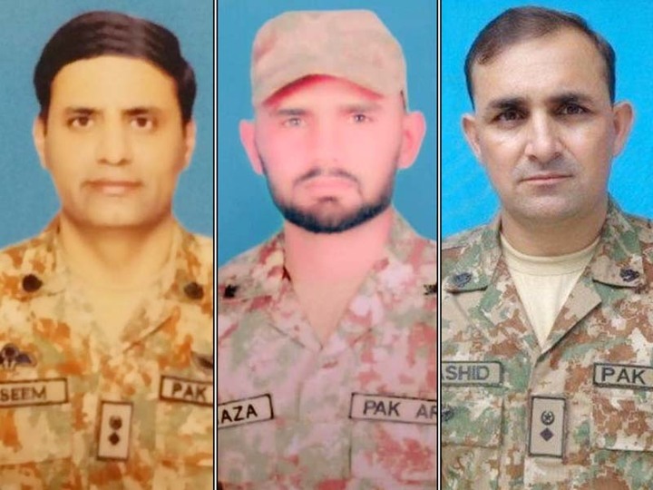 gen qamar bajwa pays tribute to sacrifices of all three martyrs photo ispr