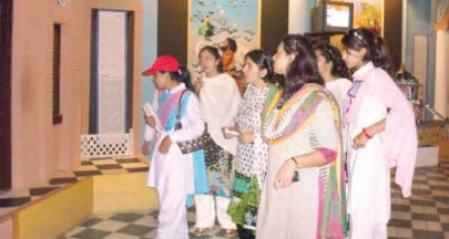 poor children from k p visit lok virsa