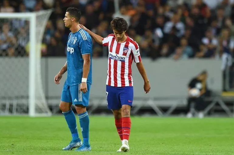 felix opened the scoring by squeezing a first time finish through two defenders and into the back of the net midway through the first half photo afp felix opened the scoring by squeezing a first time finish through two defenders and into the back of the net midway through the first half photo afp