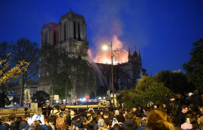 notre dame cathedral still at risk of collapse after fire