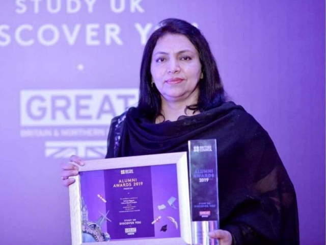 i m happy to be chosen for yet another award says salima begum photo express i m happy to be chosen for yet another award says salima begum photo express
