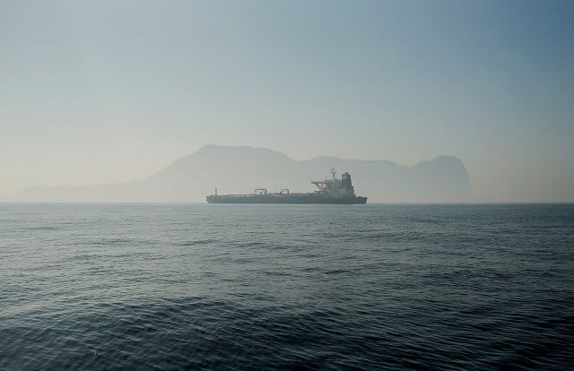 iranian oil tanker grace 1 sits anchored awaiting a court ruling on whether it can be freed after it was seized in july by british royal marines off the coast of the british mediterranean territory in the strait of gibraltar southern spain photo reuters iranian oil tanker grace 1 sits anchored awaiting a court ruling on whether it can be freed after it was seized in july by british royal marines off the coast of the british mediterranean territory in the strait of gibraltar southern spain photo reuters