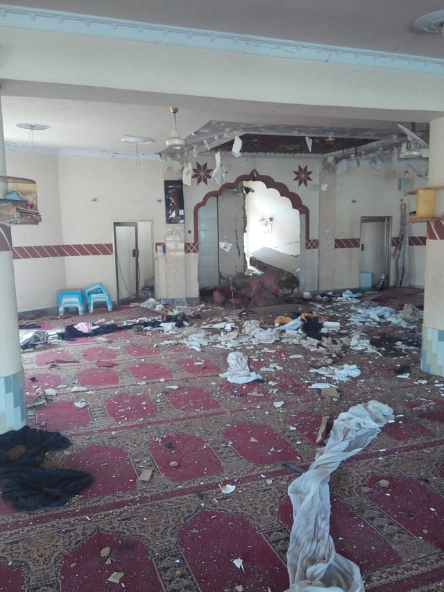 a blast occurred at a seminary in kuchlak balochistan on friday afternoon photo express