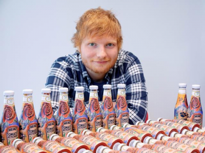 ed sheeran designed ketchup bottle sold for over 1800 ed sheeran designed ketchup bottle sold for over 1800