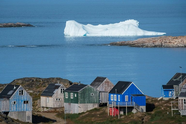 melting polar ice and glaciers are making greenland 039 s mineral wealth more attractive photo afp