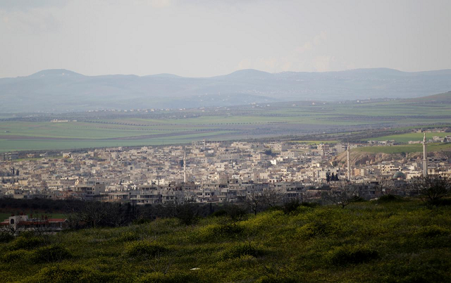 a general view shows khan sheikhoun in the southern countryside of idlib march 16 2015 photo reuters a general view shows khan sheikhoun in the southern countryside of idlib march 16 2015 photo reuters