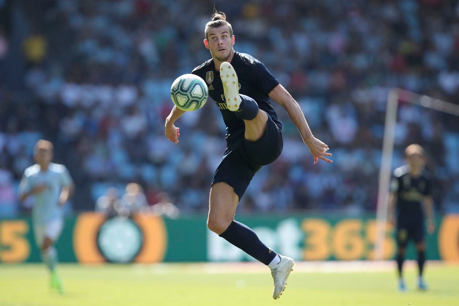 after the match zidane said he believes bale will now stay with the spanish transfer window closing on september 2 photo afp