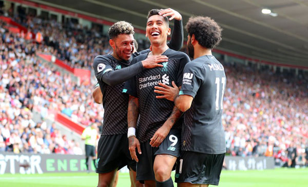 clinical finishing from roberto firmino after 71 minutes seemed to have secured the three points photo afp