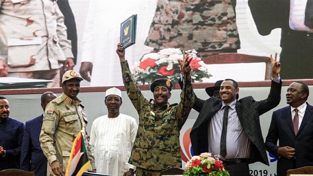 the agreement brokered by the african union and ethiopia has been welcomed with relief by both sides photo afp