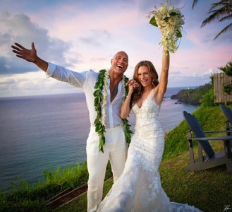 dwayne the rock johnson gets married dwayne the rock johnson gets married